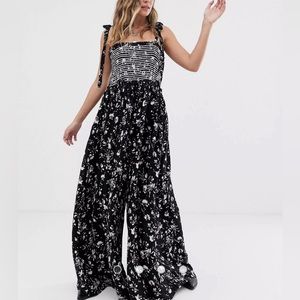 NWT Free People Color My World
printed jumpsuit